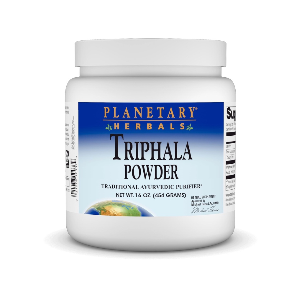 Plante planetare: Triphala 16 oz. Pulbere