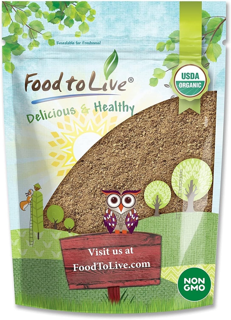 Hrană pentru a trăi Psyllium Organic Husk Powder, 2 Lire 