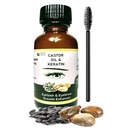 Creşterea genelor Herbal Organic Keratin & Castor ulei Pure eyebrownener Factor