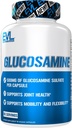 Evlution Nutrition Glucosamine - 500 mg Glucosamină Sulfat - Supliment comun de sănătate - Mobilitate & Flexibilitate Suport - 90 Servings