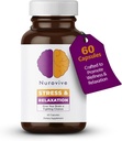 Stres & Relaxare, concentrat mental Supliment, Lemon Balm Capsule cu Ashwagandha pentru bărbați / femei, Daily Wellness Support, Ashwagandha pastile cu Ginseng, Mușețel & More, 60 Capsule