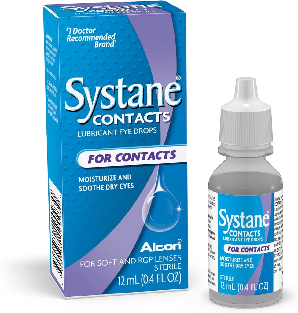Systane Contacte Soothing Drops-0,405 oz, 12ml
