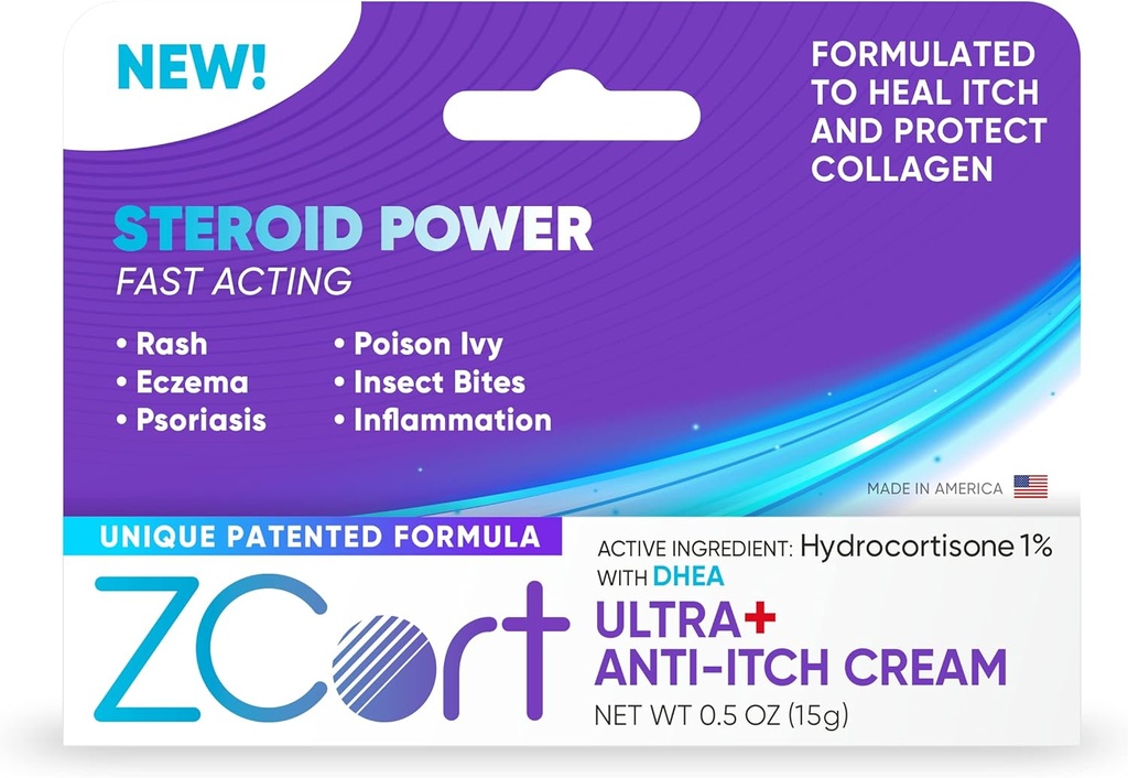 Ultra+ Crema anti-itch patentată cu DHEA