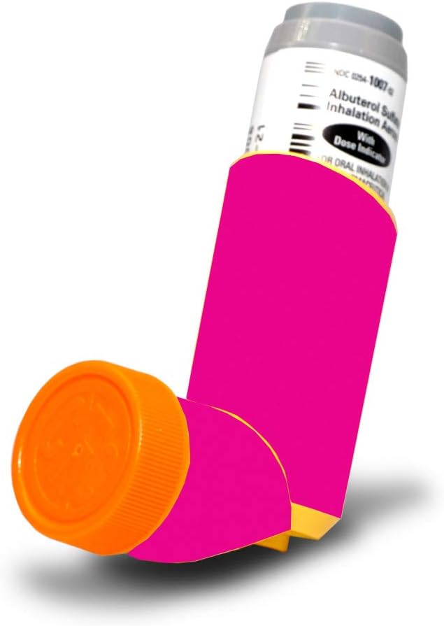 MightySkins Skin for Proventil HFA Astm Inhaler - Solid Lavender 