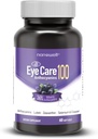 NANOWELL EyeCare Anthocants 100 - Suplimentul pentru sănătatea ochilor cu bilberry, Zeaxantină, lutein, Anthcianins, Vitamina A, E, Seleniu & Copper - 60 Softgels, 60 Day Supply