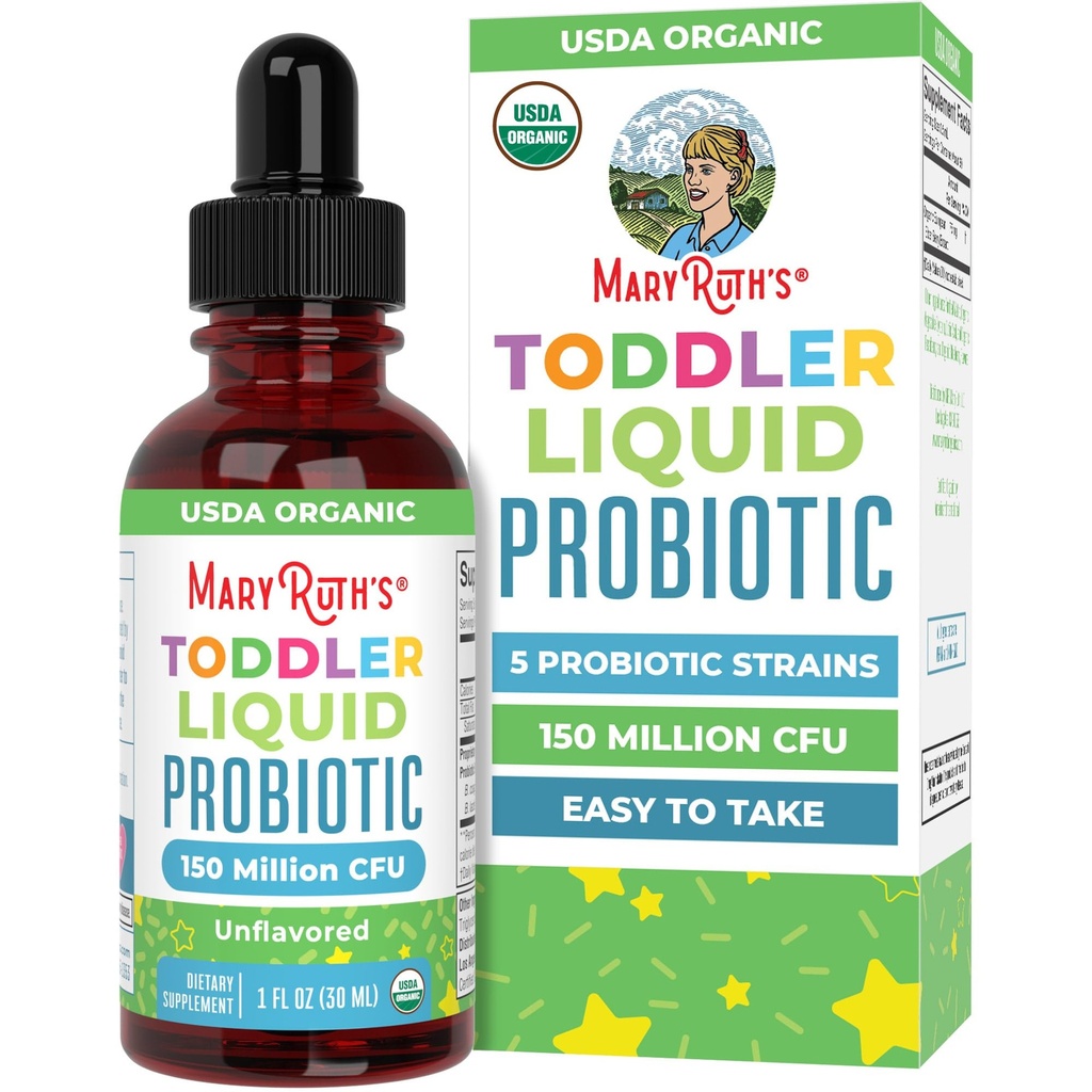 MaryRuth Organics Cocomelon Toddler Probiotic Picături lichide 