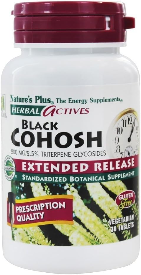 Natura Plus negru Cohosh E/R 200 mg comprimate, 30 Conte