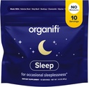 Organifi Sleep - Sleep Support with Valerian Root, Lavender, GABA and L-theanin - No Melatonin - Calmant and relaxant Nighttime Drink - No Gluten, Dairy or Soy
