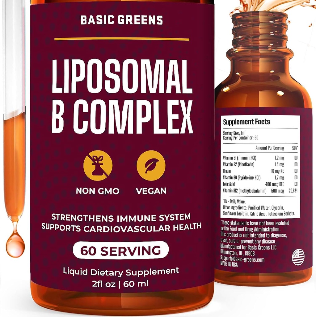 Liposomal B Vitamine Complex lichid 