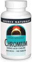 Sursa Naturals, Inc. Crom Chelate 200mcg 100 comprimat