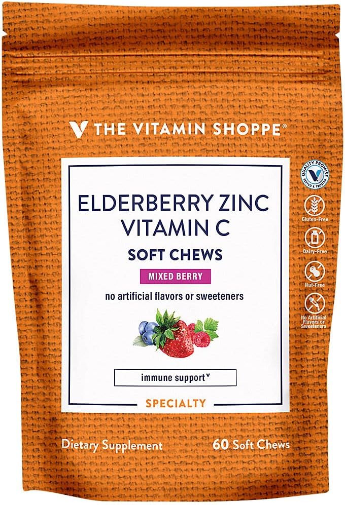 Soft Chews - Suport imunitar - Berry mixt (60 Chews Soft)