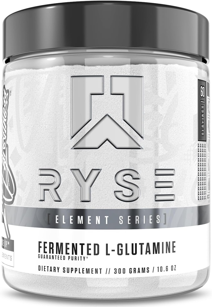 Seriile de elemente RYSE L-glutamine fermentate Amino-Acid 