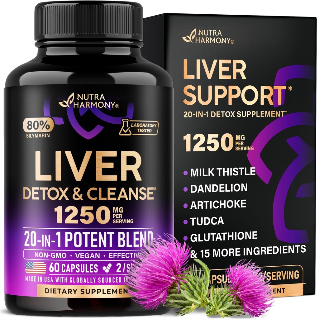 Ficat Cleanse Detox & Reparaţii - Lapte Thistle 