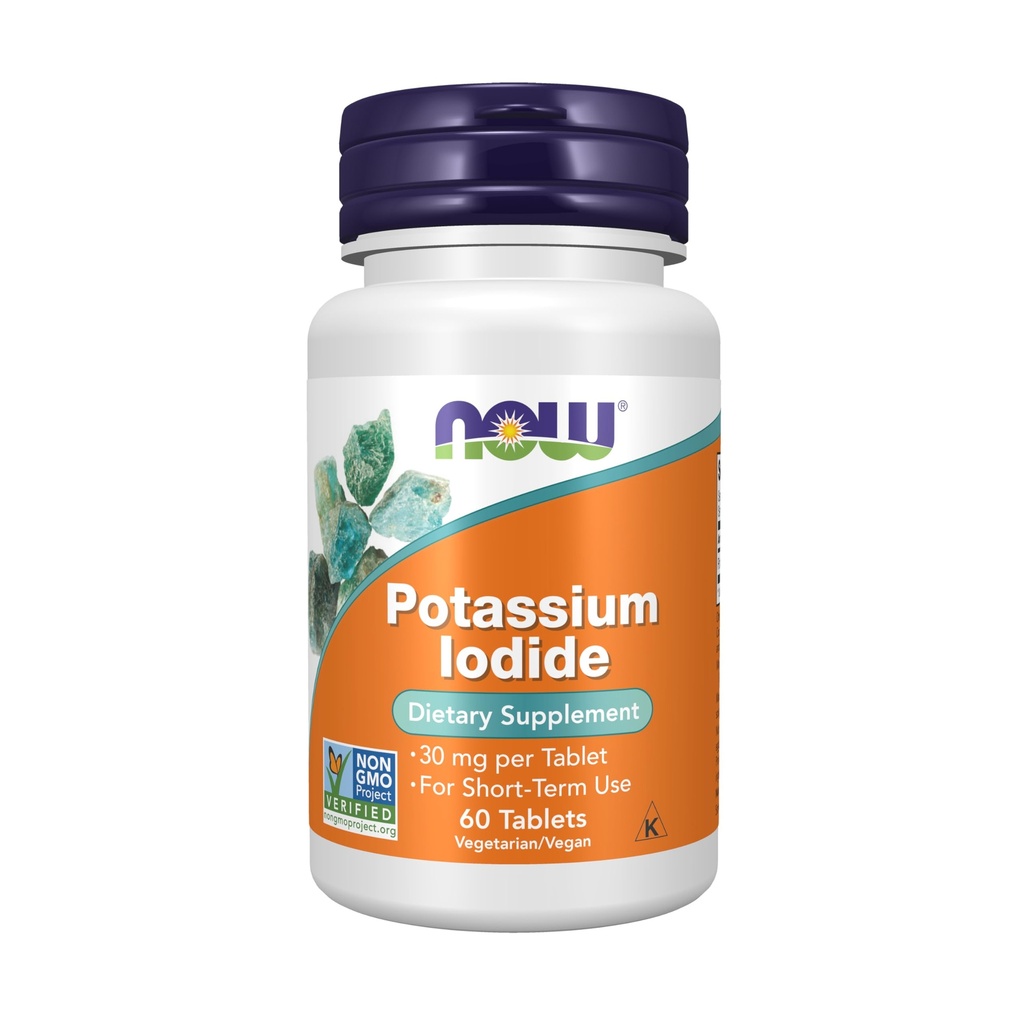 ACUM alimente Suplimente, Iod de potasiu 30 mg, non-GMO proiect verificat, Supliment alimentar, 60 comprimate