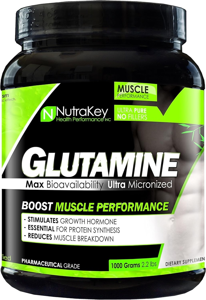 NutraKey L-glutamină 1000 Gram