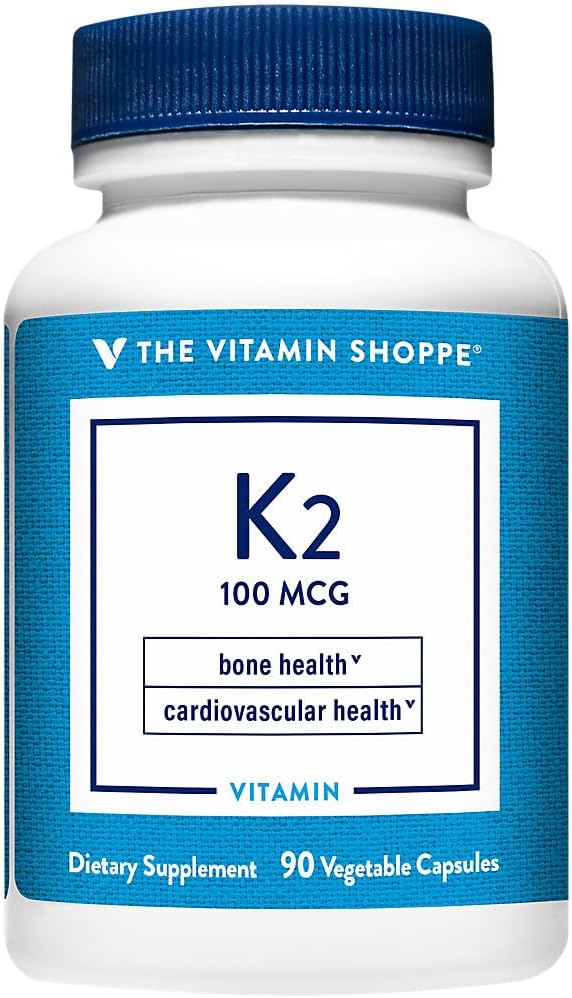 Vitamina Shoppe vitamina K2-100 MCG (90 capsule vegetariene)