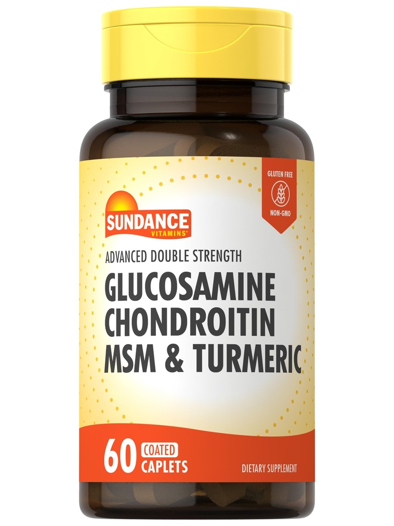 Sundance Glucosamină Chondroitin MSM și Turmeric 