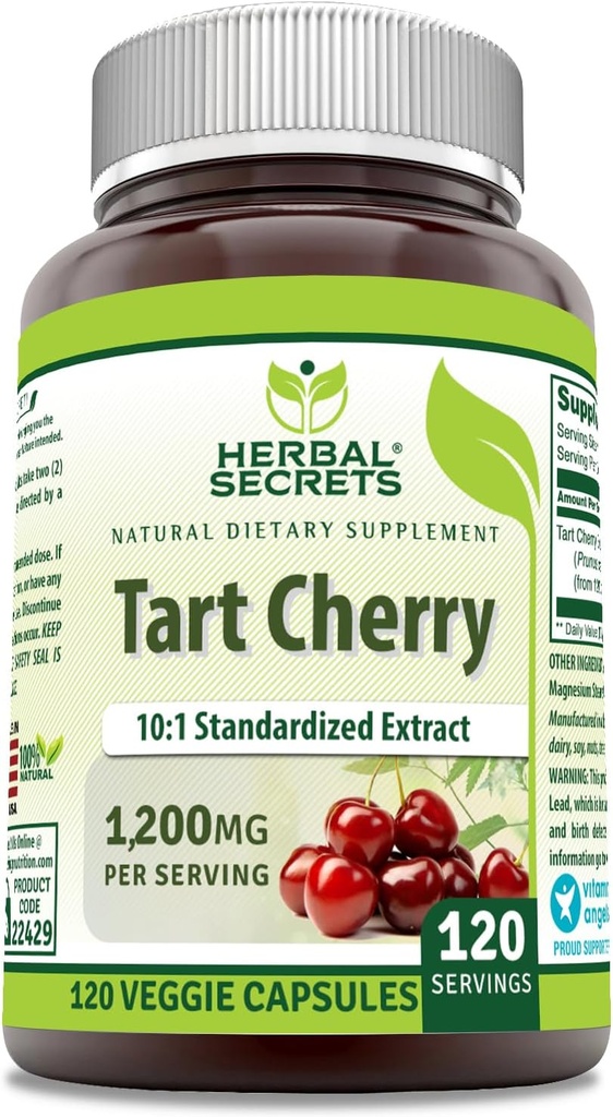 Secrete vegetale Tart Cherry 10:1 Standardized Extras Supliment 