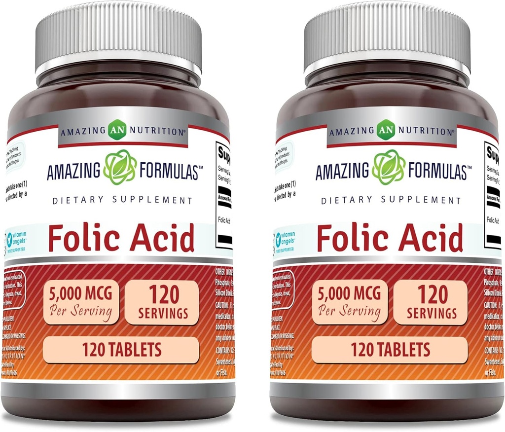Amazing Formulas Folic Acid Supliment 