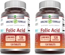 Amazing Formulas Folic Acid Supliment 