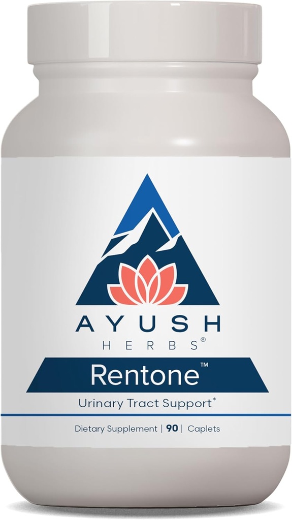 Ayush Herbs Rentone - supliment de sprijin pentru rinichi cu cranberry, rinichi curata pastile pentru femei si barbati, sanatate urinara si functia vezicii urinare - 90 capsule vegetariene (1 Număr)