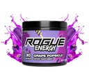 Rogue Energetic Drink Powder for Long Gaming Hours - Gaming Energy Powder for Mental Focus - Sugar & Gluten Free - Gaming Supplement with Caffeine & Vitamins - Made in USA (Grape Popsicle - 30 Servings)