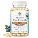 Total Eye Complex - Lutein + Afine + Zeaxantină + Citrus Bioflavonoids - Ultra Vision Supplement for Healthy Eyes 120 Softgels, 60 Day Supply