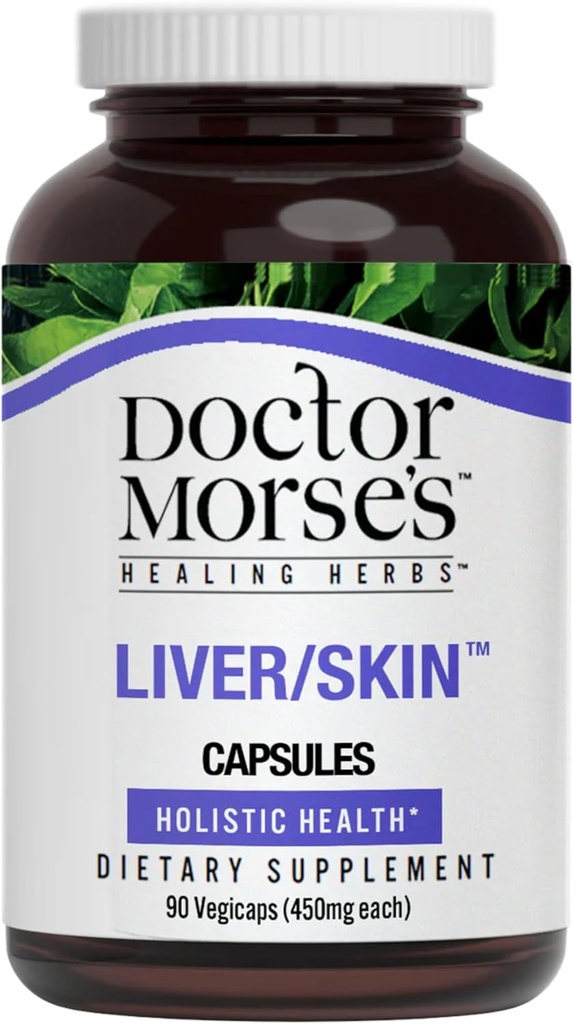 Medic Morse's Ficat/Skin Care Supplement - Natural Digestive System Health & Elimination Support - Naturopath Formulated - Milk Thistle Seed, Burdock, Bayberry, Dandelion Root - 90 capsule
