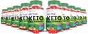 (10 ambalaj) Active Keto ACV Gummies Advanced Formula 1000MG ActiveKeto Keto Gummies Apple Cidru Oţet Formulat cu Pudră de sfeclă de rodie B12 Vegan Non OMG 600 Gummys