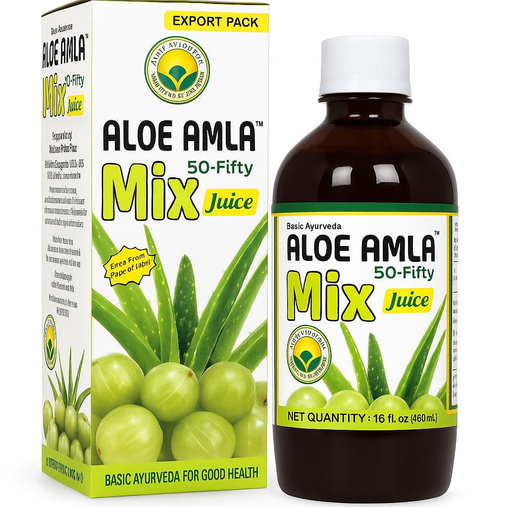 Basic Ayurveda Aloe Amla Mix Suc 