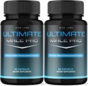 (2 ambalaj) Ultimate masculin Pro capsule pentru bărbați, Ultimate masculin Extreme Supliment, All-Natural de sprijin pentru un stil de viață activ sănătos, UltimateMalePro Recenzii (120 capsule)