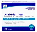 Alegerea de calitate Loperamidă 2mg Anti-Diareal 24 Count Softgel