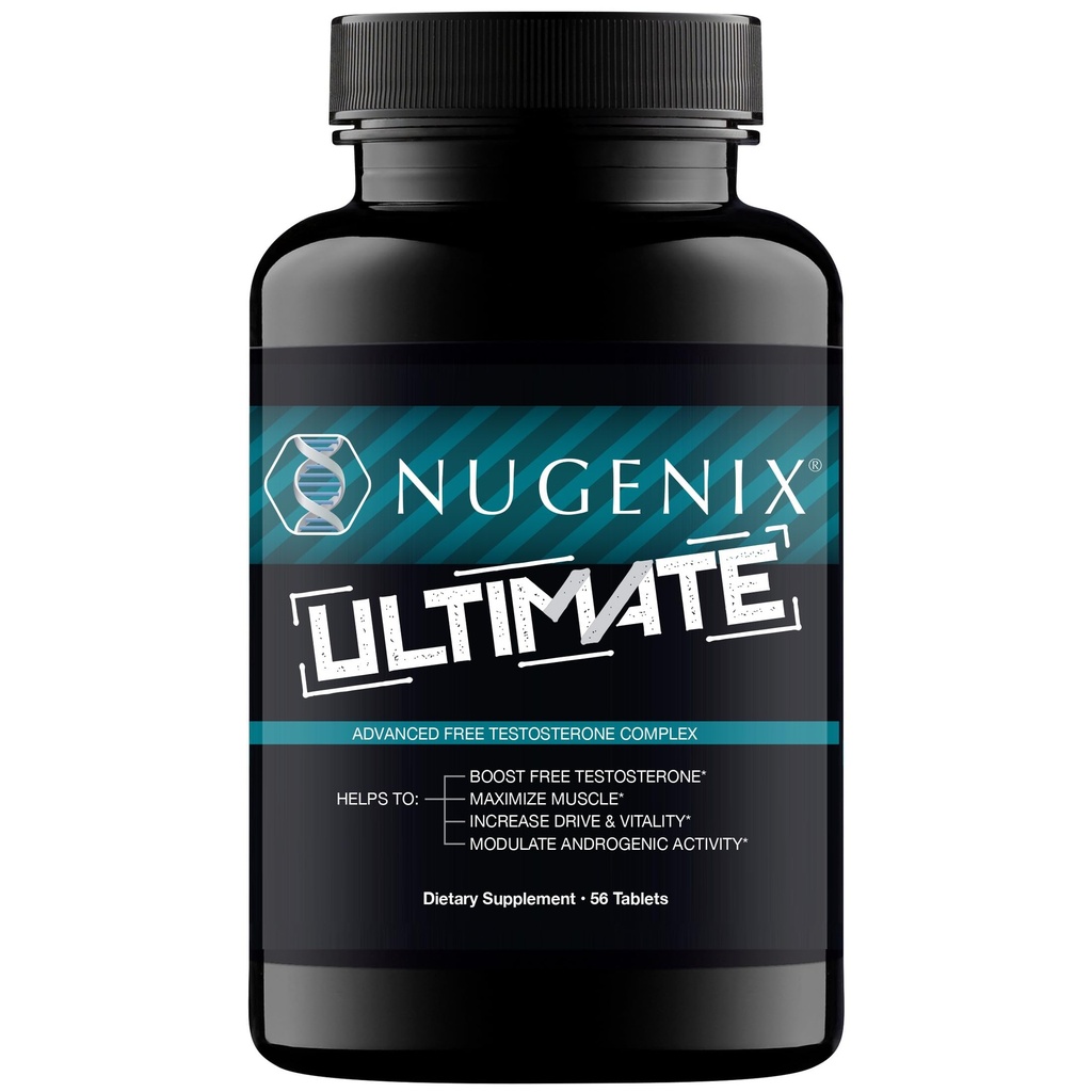 Nugenix Ultimate Free Testosteron Booster Supliment pentru bărbaţi - 56 Conte