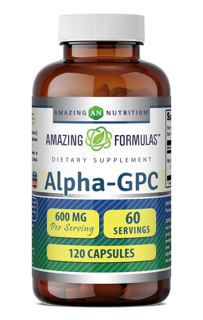 Formulare uimitoare Alpha GPC Supliment 