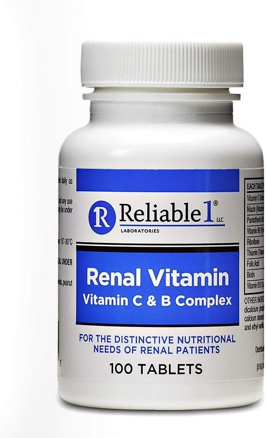 De încredere 1 Complex de vitamine renale C & B (2 flacoane)