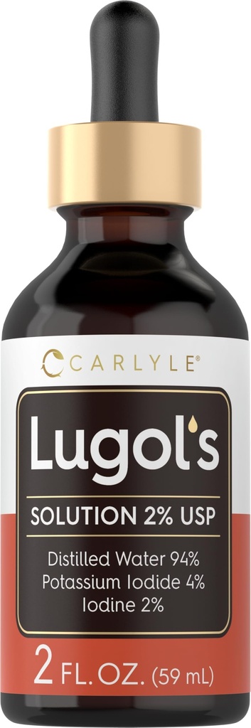 Carlyle Lugols Iod 2 Procent 2 fl oz 