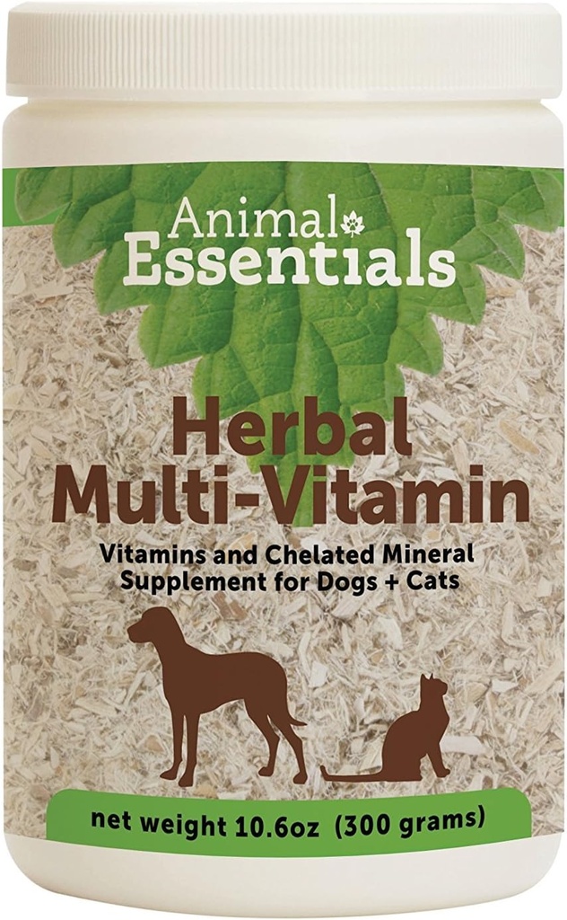 Animal Essentials Herbal Green Alternative Dog şi Cat Supliment - 10,6 Ounce Jar (2 ambalaj)