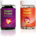 Ciuperci Suplimente de ciuperci, Digestion/Immunity Bundle, Super Prune 30 Count Gummies + Super Shield 60 capsule