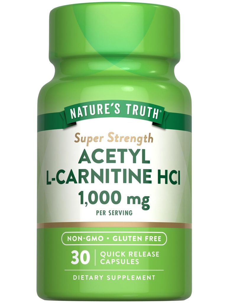 Adevărul naturii Acetil L-Carnitina 1000mg  Supliment