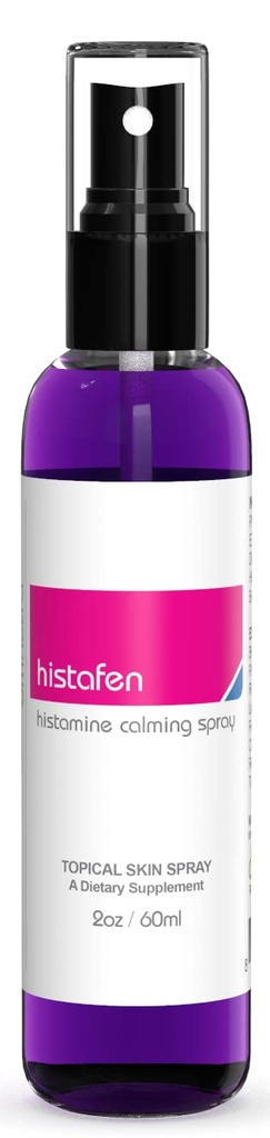Histafen Antihistaminic Extra Putere Relief Mâncărime Spray - Spray anti mâncărime pentru oameni Piele Vindecare Spray pentru adulți și copii cu Diamine mici Oxidază Dao Enzyme Sindromul de activare a celulelor matale Eczema