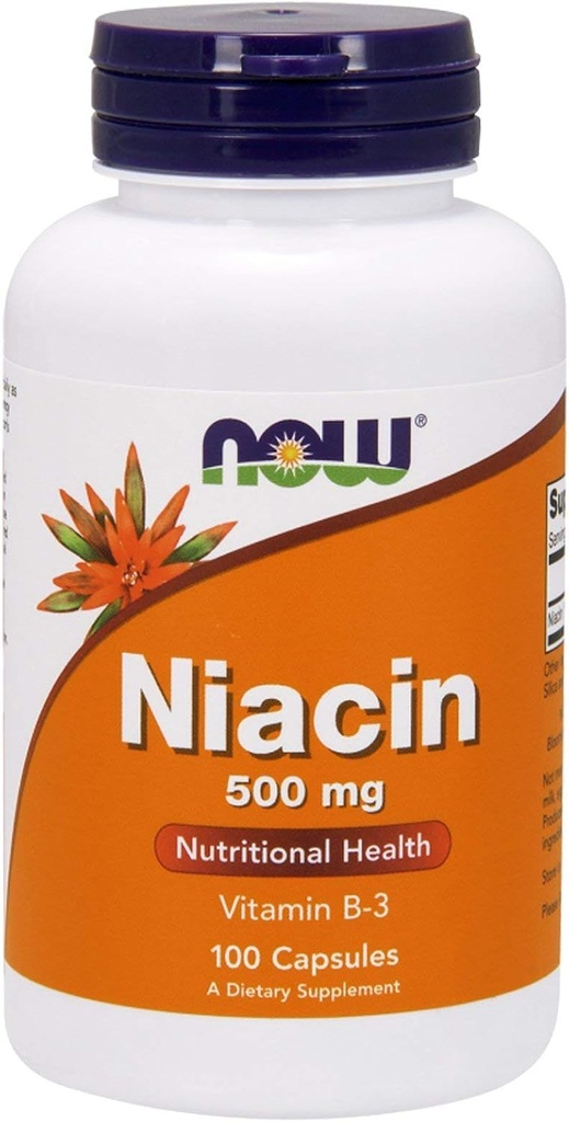 ACUM alimente - Niacin Vitamina B-3 500 mg. - 100 capsule (multi-pachet)