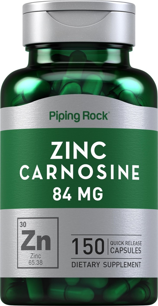Piping Rock Cenușiu Carnosine Supliment 