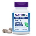 Natrol 5-HTP 200mg, Supliment alimentar ajută la susținerea unui mod echilibrat, 60 comprimate de eliberare de timp, 60 zile de aprovizionare