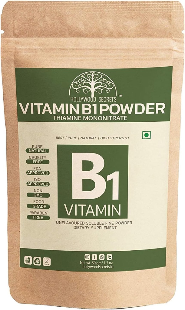 Vitamina B1 Tiamină mononitrat pulbere 50gm