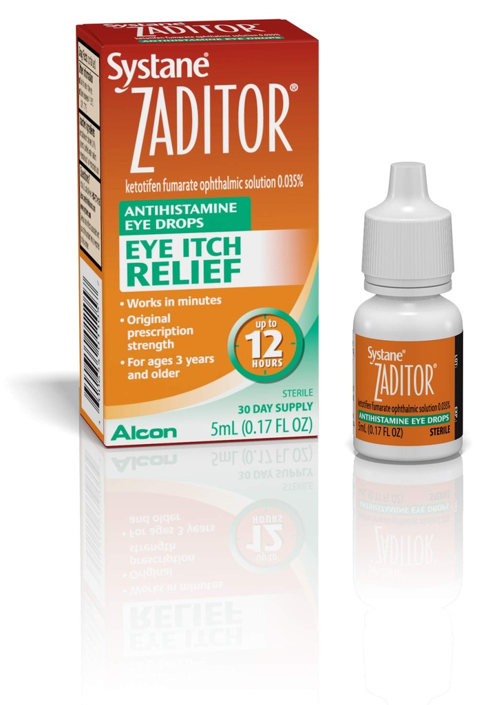 Zaditor Antihistaminic picături oftalmice, 5-ml