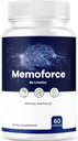Memoforce Brain Supplement - Official Memoforce Premium Formula Pills, Advanced Support Memo Force Brain Supplement for Wellness & Overall Health, Memoforce Reviews, 60 Capsules for 1 Month