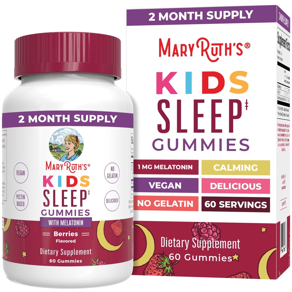 MaryRuth Organics Melatonin Gummies pentru copii 