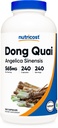 Nutricost Dong Quai 565mg, 240 capsule (Angelica Sinensis) - Capace vegetariane, Non-GMO, Gluten Free