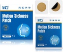 MQ 84ct Motion Sickness Patches Non Drowsy, Sea Sickness Patches for Cruise Travel Essentials, Waterproof Patch Behind Ureche for Car Airplane Altitudine Boala, Long Last 72H