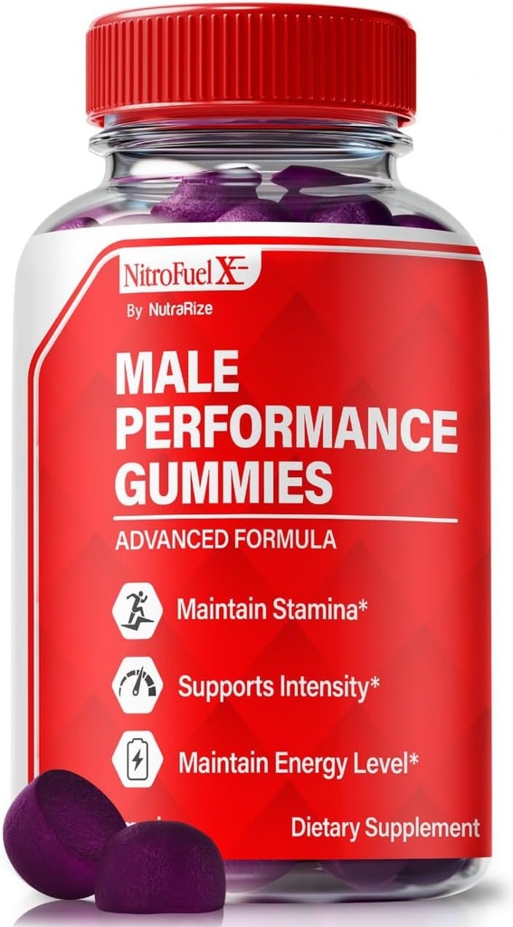 Nitrocombustibil X Gummies - Nitro combustibil oficial X Ultimate pentru barbati, Nitro Combustibil X ME pentru performanta si sanatatea generala, Toate naturale NitroFuel X ME Gummy, NitroFuel X Ultimate Gomitas Recenzii (60 Gume)
